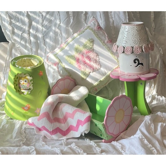 Stool only - Shabby Chic Little Girl Decor - Picture 2 of 6